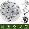 VELIMAX Frosted Black Lattice Window Film Static Cling Window Privacy
