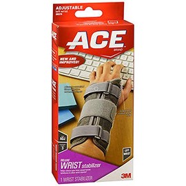Ace Deluxe Left Wrist Stabilizer - 1 each, Pack of 3