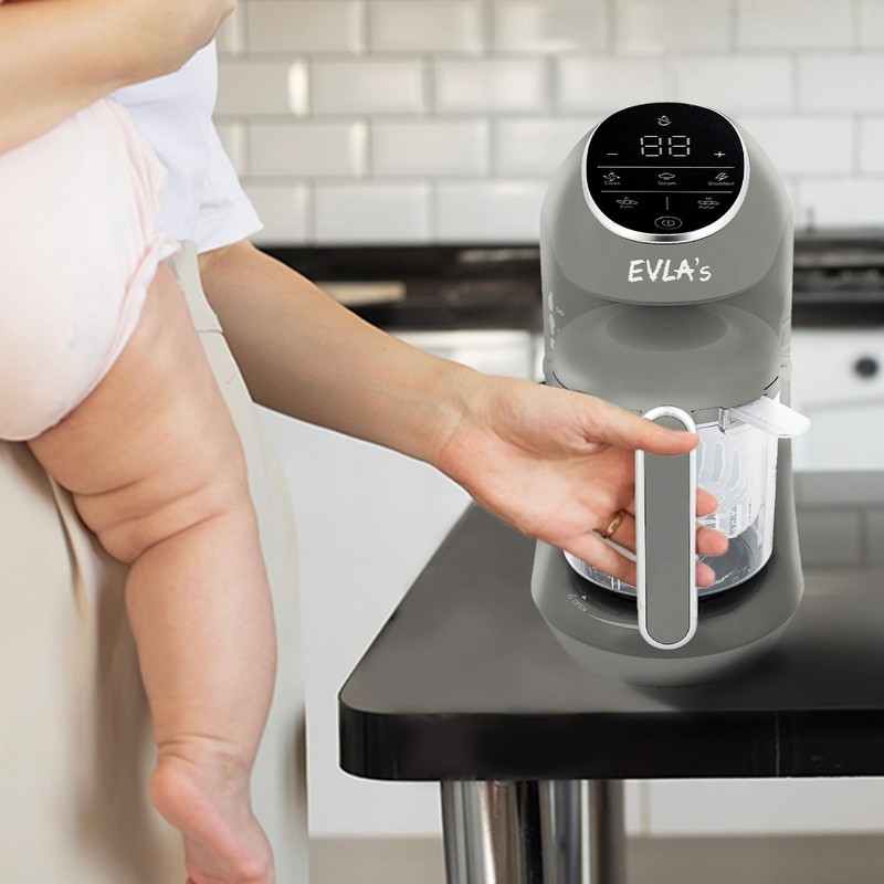 Replacement Stirring Cup & Blade with Steaming Basket for EVLA'S