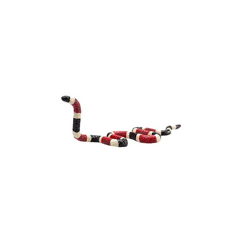 MOJO Coral Snake Wildlife Animal Toy Figure