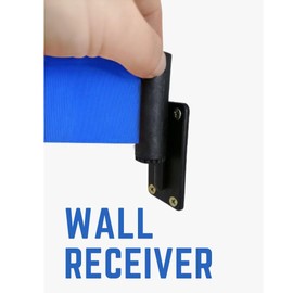 PINNERS Extendable Wall Tape (5m) No Walk-Through Divider Tape Holder Retractable Wall Tape Extendable Wall Barrier 5M Safety Tape