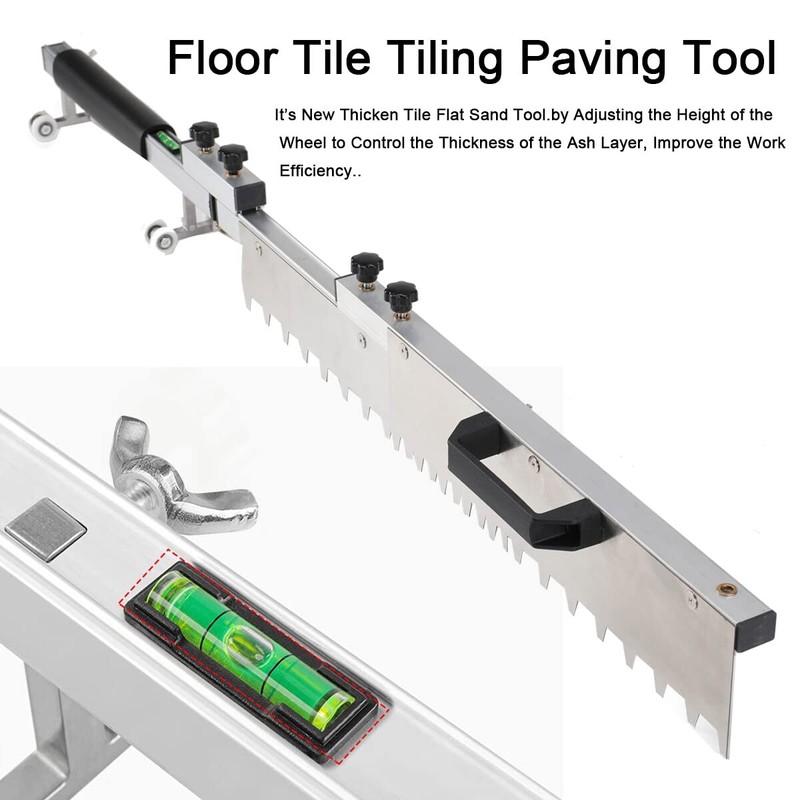 Tile Flat Ash Tool ECUTEE Tile Trowel Tile Leveling Paving