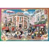 Epoch 28-038s 300-Piece Jigsaw Puzzle, Super Small Pieces, Peanuts Romankan
