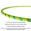 SpinMajik Kids Hula Hoop | Lime Green Gecko, Medium (32")