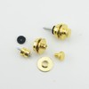 Wwomusic Gold Guitar Strap Locks Classical Design Flat Round Head