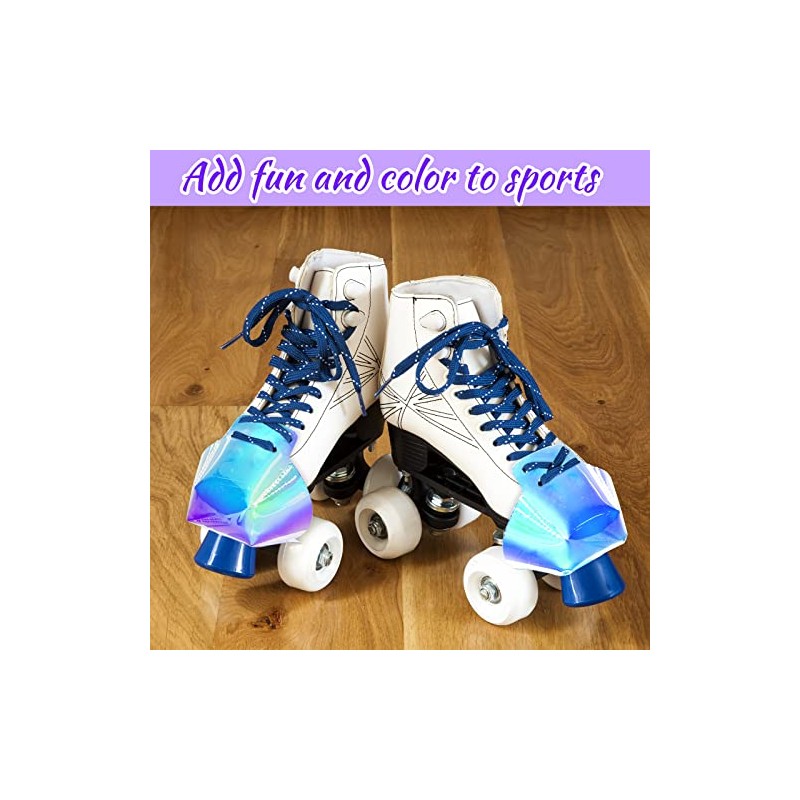 2 protectores de piel sintética para patines de cuatro ruedas