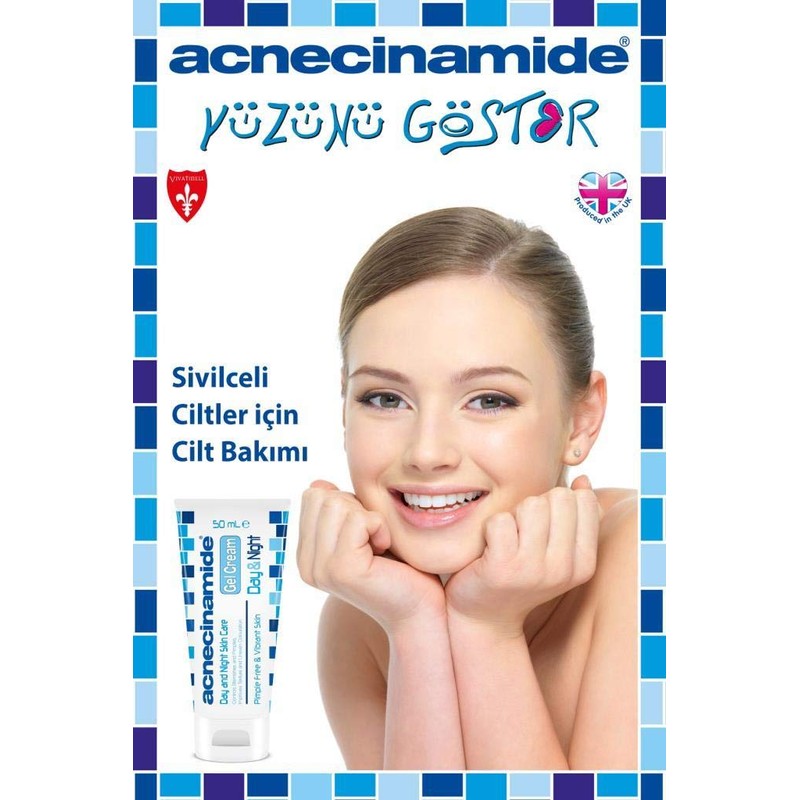 Acnecinamide Day and Night Skin Care Gel Cream 50ml