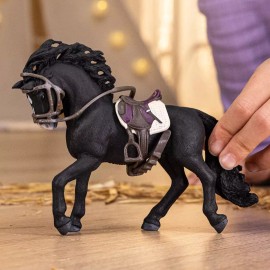 Schleich Horse Club Pura Raza Espanola Stallion 6" Horse Figure and Accessories