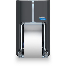 Cascades Pro CSDC310 6.6 x 7 x 12 in. Top Bottom Tandem High Capacity Toilet Paper Dispenser44; Dark Gray - 2220 Sheet of 2-Ply & 2RL
