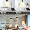 Wireless LED Indoor Spotlight, Rechargeable Uplights Battery Powered Picture Lights