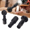 3Pcs Rotary Burr Set M14 Rotary File Wood Carving Burrs