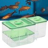 Fish Breeding Box, Acrylic Fish Hatchery Isolation Box Double Layer