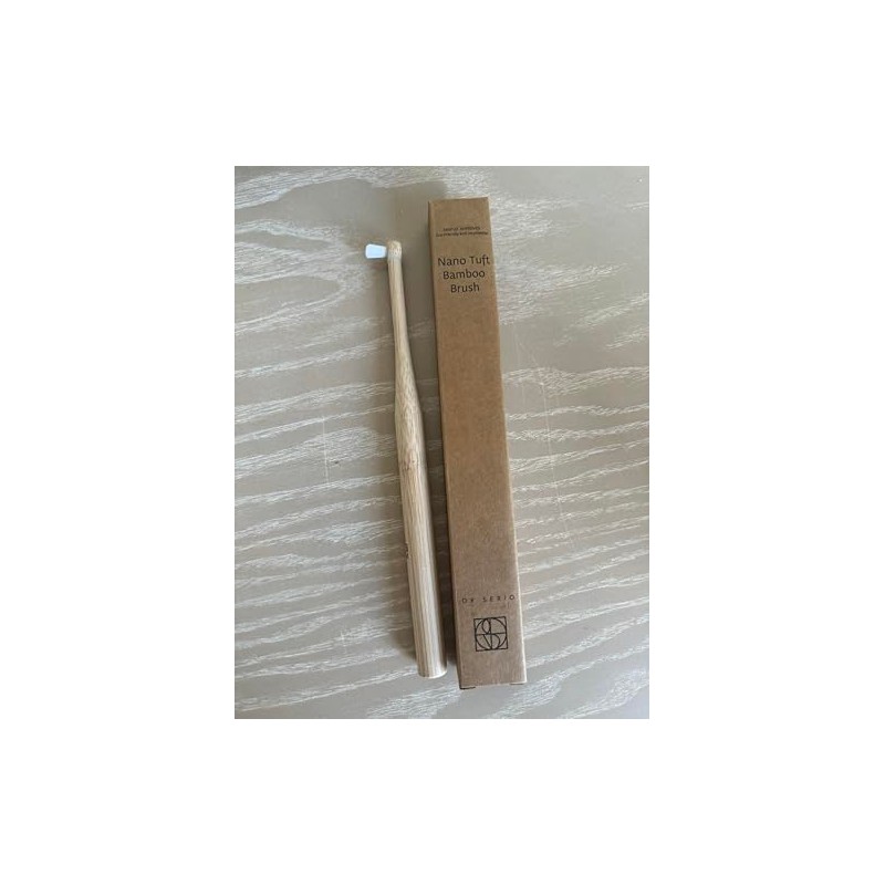 Nano Tuft Bamboo Brush by Dr Serio Eco-Friendly and Recyclable