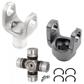 Caltric Rear Propeller Drive Shaft Yoke U-Joint For Yamaha Kodiak 400 YFM400FA 2005-2006