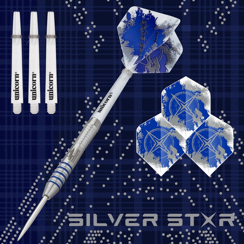 Unicorn Steel Tip Darts Set | Gary 'The Flying Scotsman'