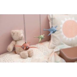 Hoptimist Soft Birdie Decorative Window for Hanging, Window Decoration Hanging Modern, Bird Decoration with Feather, Scandinavian Decoration, Window Decoration, All Year Round, 11.7 x 8.8 x 4.2 cm,