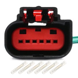 GROBARPART PTA2904, S-2409, S2409, 1P2368 Electronic Throttle Body Connector Wiring Harness Pigtail Plug Fit for Ford Fit for F-150 Mustang Explorer Fit for Edge Flex Taurus Transit-150 250 350