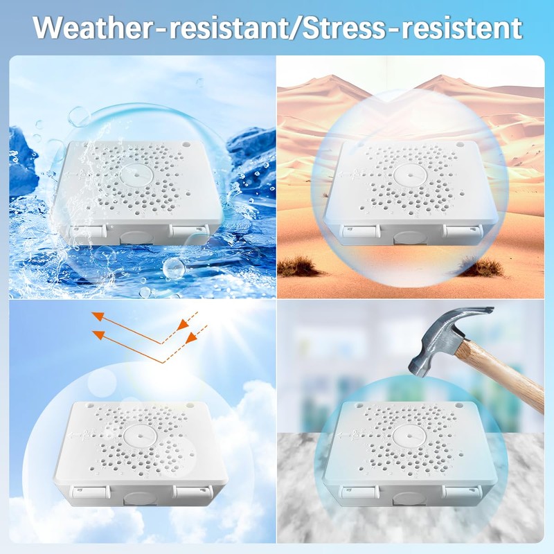 【PTZ/Bullet Camera Junction Box】 Universal Security Camera Junction Box CCTV