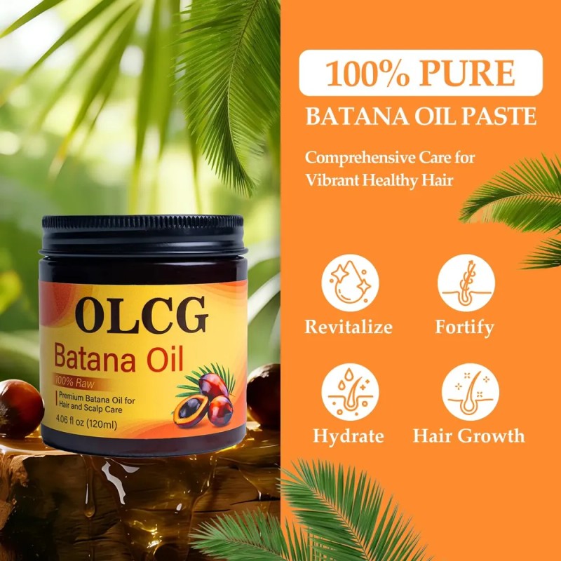 Aceite De Tratamiento Capilar Olcg Batana 100% Crudo Para El