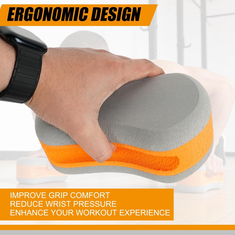 HiSnug Soft Push Up Pads - Thick EVA Push-Up Stands