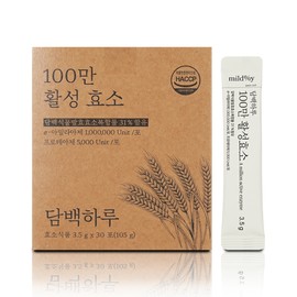 A simple day, 30 packets of 1 million active enzymes Contains a simple plant fermented enzyme complex / 담백하루 100만 활성 효소 30포 담백식물발효효소복합물 함유