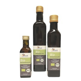 my-mosaik Organic Black Cumin Oil Unfiltered 100% Natural Pure, Cold Pressed, Egyptian Rich in Polyunsaturated Fatty Acids for Healthy Kitchen or Skin Care (100 ml)