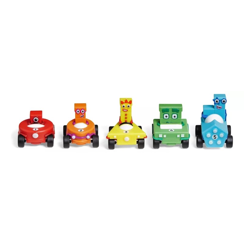 Hand2mind Mini Vehiculos Numberblocks Juguete Didáctico Niños 95405