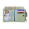GOIACII Women's Small and Short Format Wallet with RFID Blocking,