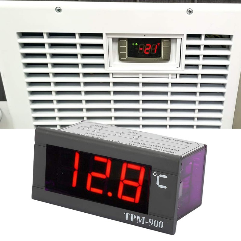 TPM-900 220V Digital Temperature Controller LED Panel Meter with Sensor