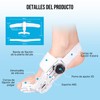 Corrector de Juanetes Ortopédico Ajustable de 1 pieza, Ferula Corrector