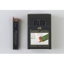 Super-Polymer Fine Leads 0.5 mm 2B Pack of 12