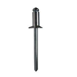 3/32" DIAMETER X .251-.375 GRIP RANGE, STEEL BLIND RIVET, COUNTERSUNK HEAD, (PACK OF 100 PIECES)