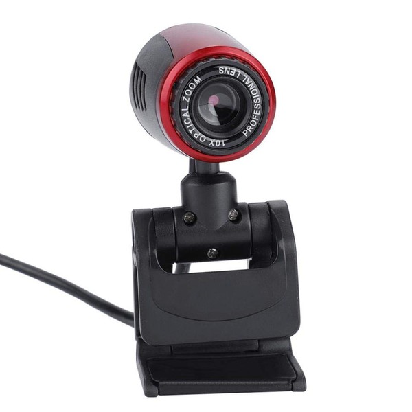 USB 2.0 HD Web Camera, 360° Rotatable USB Camera with