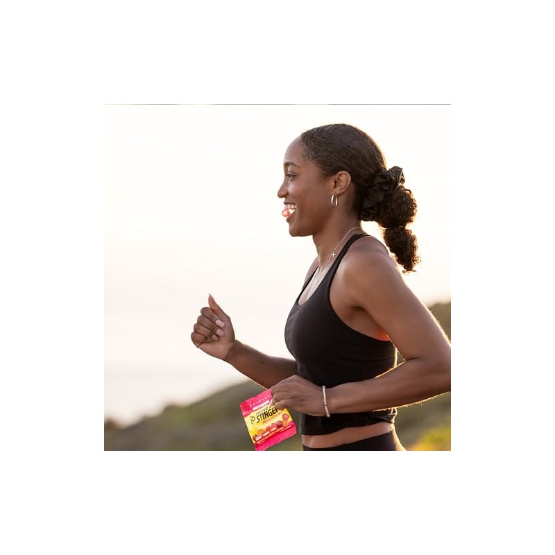 Honey Stinger Fruit Smoothie Chews, color Rojo, 590 gr