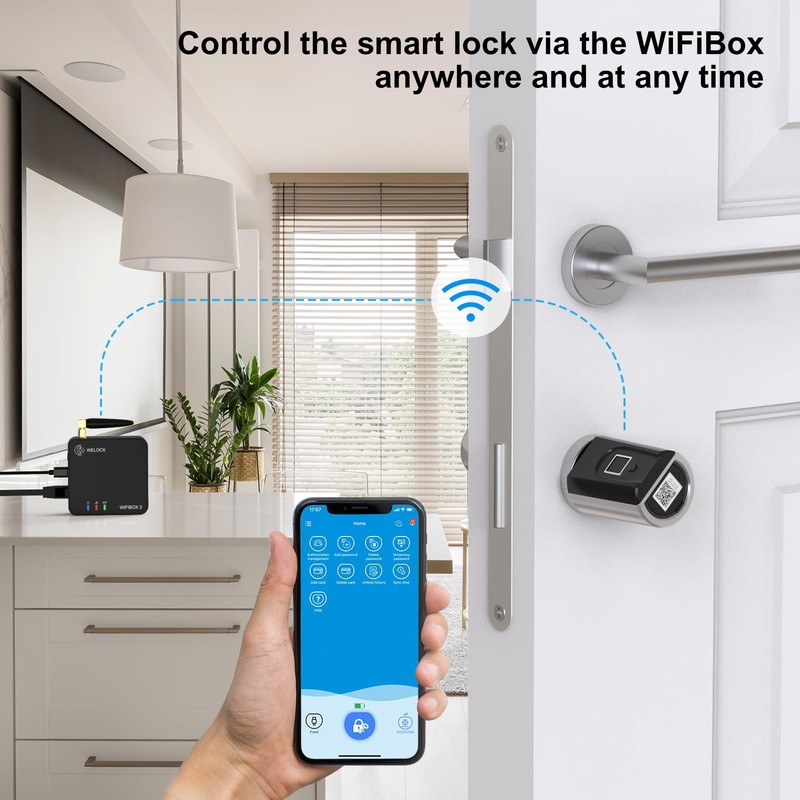 WELOCK WiFiBox Smart Bluetooth Gateway WiFi für Home Fernentriegelung und