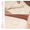 置くだけ！ ダニを集めてポイ！ ダニ粘着シート 「ダニホテル」ふとん用 2枚組