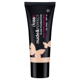 DEBBY Foundation Nude Perfect Fluid 01 & Make-Up Und Kosmetik