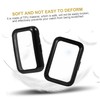 OSALADI 4pcs Full Coverage TPU Protective Shells for Watch Fit