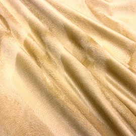 Fabric Sold by the Metre Gold Faux Fur Velour Carnival Golden Retriever Fancy Dress