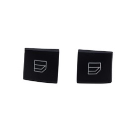 TAKPART 1 Pair Driver Window Switch Repair Button Cap Cover Compatible for Mercedes ML GL W164 X164 W251