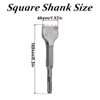 2 Pcs Plus Shank, 4 Tips Tuckpointing Mortar Raking Bit