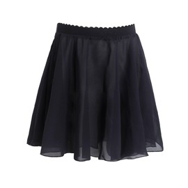 Avrigirl - Faldas de ballet de gasa para niñas pequeñas, para entrenamiento, rendimiento, Negro -, 5-8 años