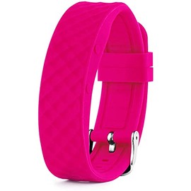 eSeasonGear VB80-BAND Replacement Band/Strip for VB80 Vibrating Alarm Watch (Pink-Large)