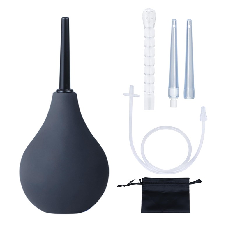 TopQuaFocus Kit de pera para enema de 236 ml (8
