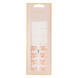 ZINIPIN FA00203 Just Stick Foot Nail Seal White Pink Shell