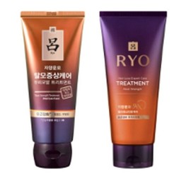 Ryo Jayangyunmo Hair Loss Symptom Care Treatment Hair Root Strengthening For Weak Hair 300ml x 1 / 려 자양윤모 탈모증상케어 트리트먼트 모근강화 힘없는모발용 300ml 1개