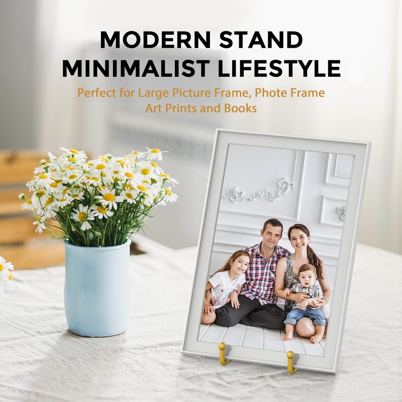 TR-LIFE 10 Inch Large Plate Stands/Holder for Display - Metal