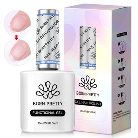 Born Pretty Natural Nail Prep Dehydrate, Nail Dehydrator, Acid Free Natural Nail Prep Dehydrate, Dehydrator for Acrylic and Gel Nail Polish, Nail Tech Must Haves 15ml