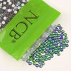 NCB Nancybeads 3000pcs Flatback Round Glass Nail Art Rhinestones Crystal
