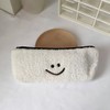 YINKE Pencil Case, Plush, Pencil Case, Zip Pen Case, Stylish